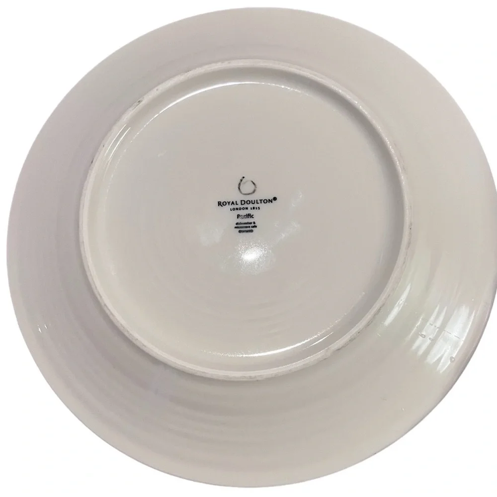 Royal Doulton Pacific Blue Brush Stroke Tapas Plate 9.25”